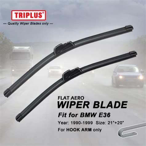 Wiper Blade For BMW 3 SERIES E36 1990 1999 1set 21 20 Flat Aero