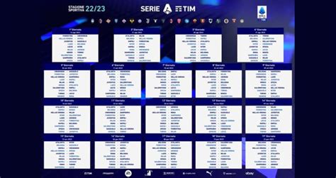 Ufficializzato Il Calendario Serie A