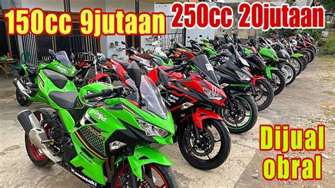 Dijual Obral New Kawasaki Ninja Review Detail Motor Disini Youtube