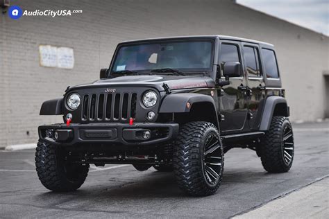 2017 Jeep Wrangler Jk Rubicon 20x12 Moto Metal Mo978 Matte Black