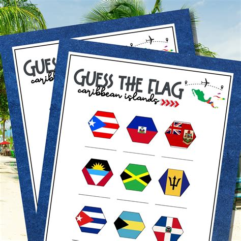 Caribbean World Flags Picture Quiz and Name the Country Island Flag ...