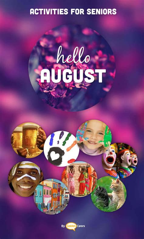 August Events & Ideas | Activities Calendar