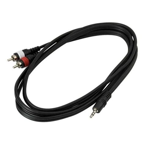 Cable Rca Macho A Miniplug Estereo Mm Metros En Mini