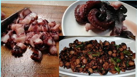 Paano Magluto Ng Pugita Octopus Panlasang Pinoy YouTube