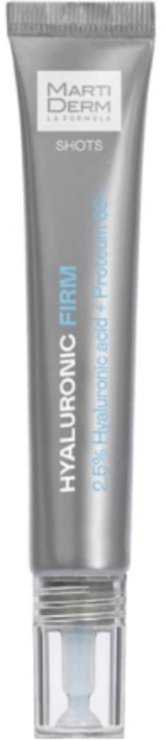 MARTIDERM Shots Hyaluronic Firm ingredients (Explained)