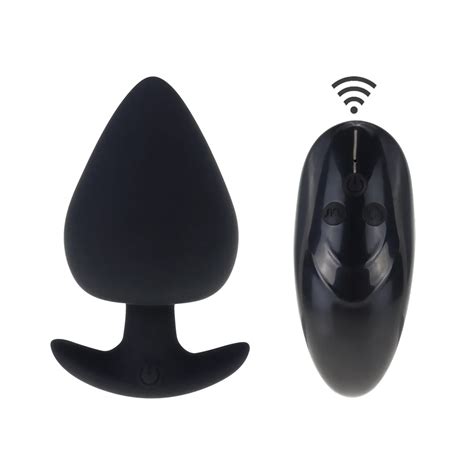 Vibromasseur Anal Pour Homme Et Femme Avec T L Commande Sans Fil En Silicone Prise Pour Gay