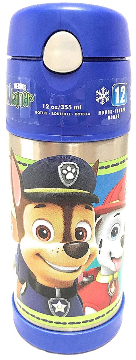 Garrafinha Térmica 355ml Thermos Paw Patrol Blue