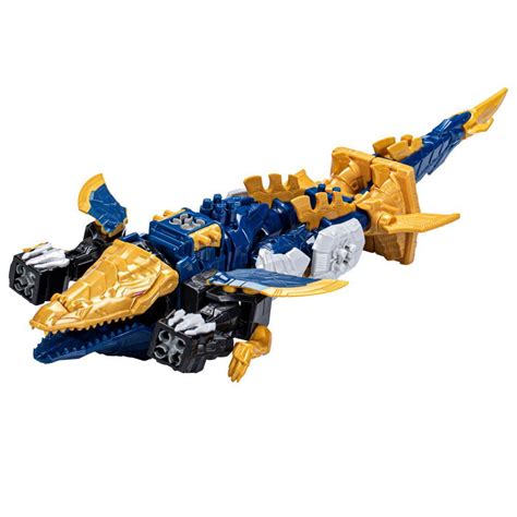 Power Rangers Dino Fury Mosa Razor Zord Blue Action Figure, Power Rangers Toys for 4 Year Old ...