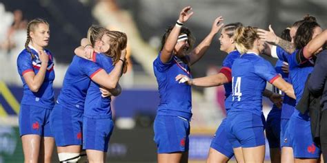 Tournoi des VI Nations féminin l équipe de France féminine écrase l