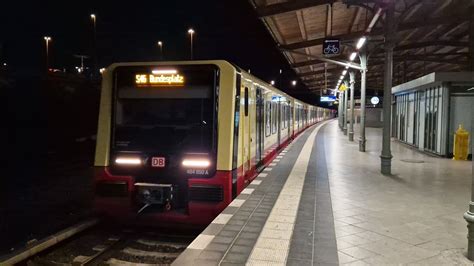 S Bahn Berlin Mitfahrt In Der S Von Westend Bis Bundesplatz In Der