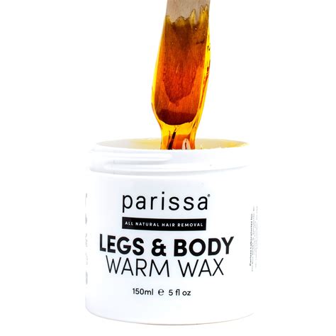 Parissa Legs And Body Warm Wax Kit Salon Style Microwavable Formula For