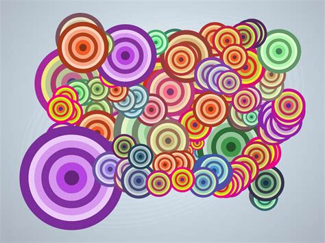 Pop Art Circles Vector Art And Graphics