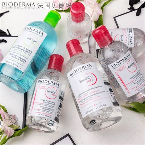 贝德玛法国bioderma卸妆水正品舒妍敏感洁肤液粉水深层清洁500ml 虎窝淘