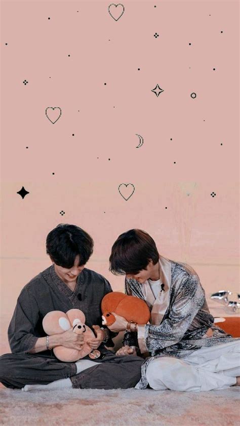 Wallpaper Taekook Tira De Fotos Fondo De Pantalla De Kpop Fondo De