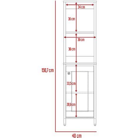 Conjunto Malaga Mueble Columna De Ba O Con Puerta Mueble De Ba O