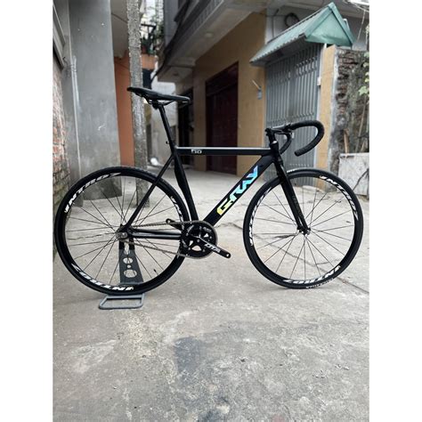 Xe đạp Fixed Gear Gray F10 càng nhôm chính hãng Shopee Việt Nam