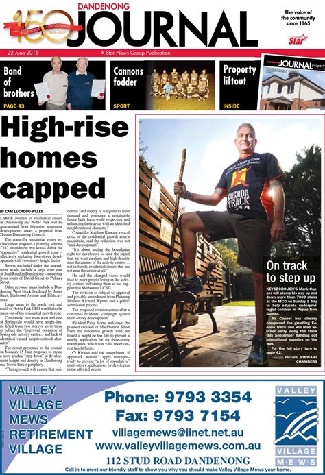 Dandenong Journal Star 22nd June 2015 By Star News Group Issuu