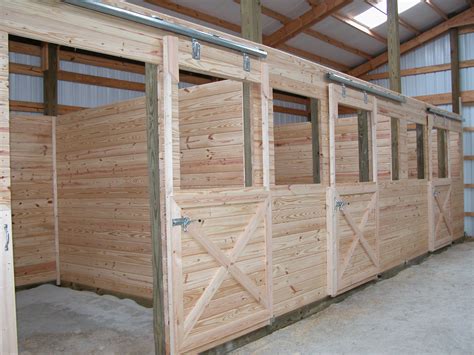 Horse Stall Lumber for Equestrian Centers and Barns | Heart Pine Floors ...