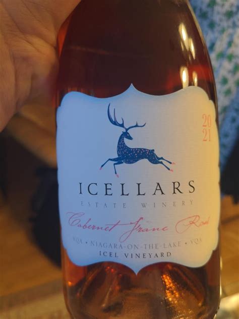 2021 Icellars Estate Winery Cabernet Franc Rosé Wismer Foxcroft