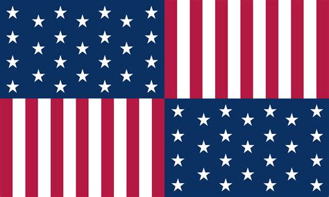 The United States Flag in the Style of the Maryland State Flag : r