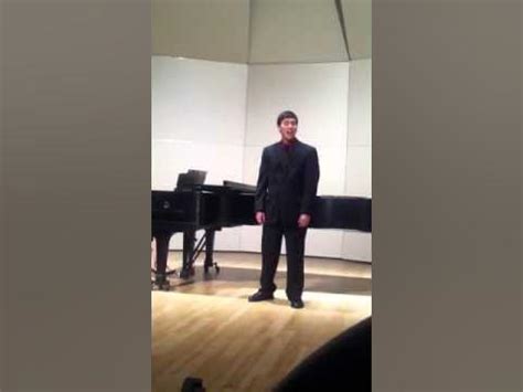 derrick epps freshman voice recital youtube