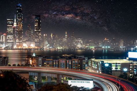 Landscape Photo of Night City · Free Stock Photo