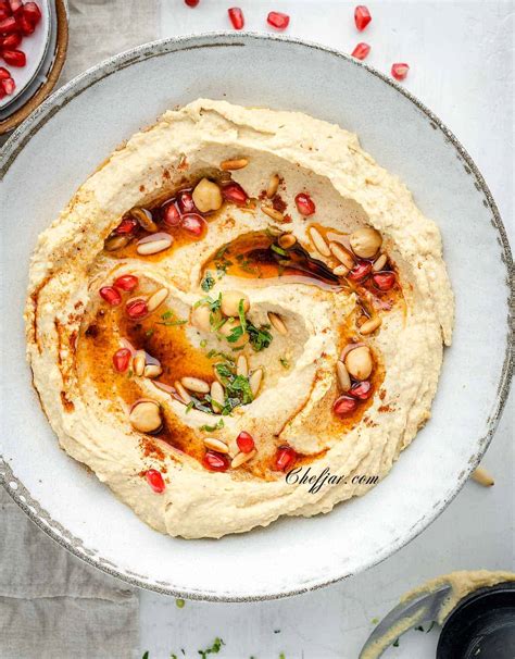 Pine Nut Hummus - Chefjar