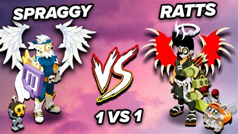 SPRAGGY VS RATTS KOLIS 1 VS 1 CON TYMADOR 200 DOFUS TOUCH YouTube