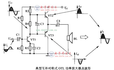 图解 Otl功率放大器电路图大全（六款otl功率放大器电路设计原理图）