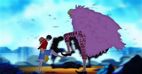 Luffy Vs Doflamingo Clash Part 1 By Theahj90 On Deviantart