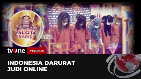 Indonesia Darurat Judi Online Telusur TvOne YouTube