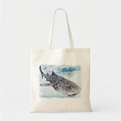 Whale Shark Artwork Tote Bag