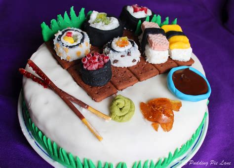 Pudding Pie Lane Sushi Cake