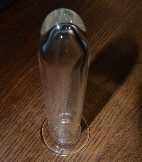 Glass Dildo X Hollow Clear Handblown With Etsy