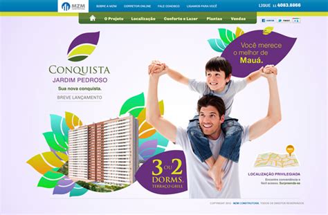 Hotsite Conquista Jardim Pedroso Ag Ncia De Marketing Digital E