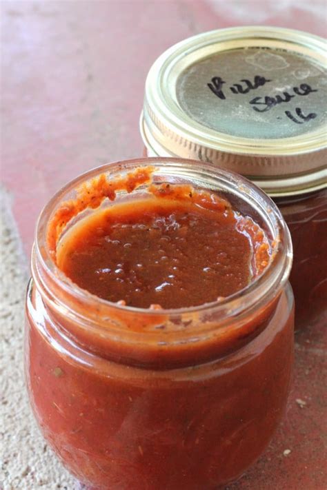 Canning Pizza Sauce - Creative Homemaking