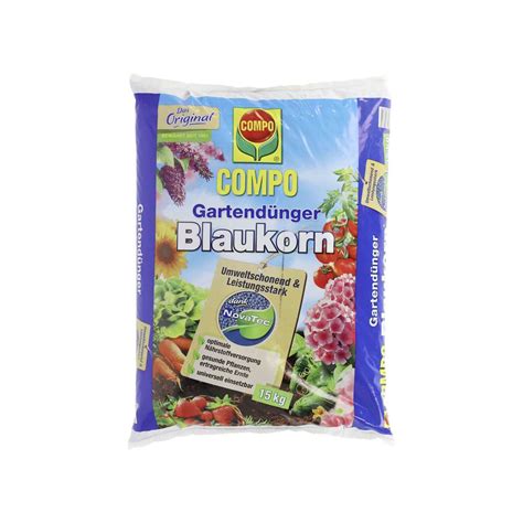 Compo Blaukorn Gartend Nger Volld Nger Blumen Npk D Nger