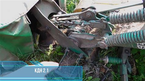 Сравнение косилок КРН 2.1Б и КДН 2.1 - YouTube