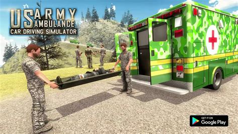 US Army Ambulance Car Driving Simulator YouTube