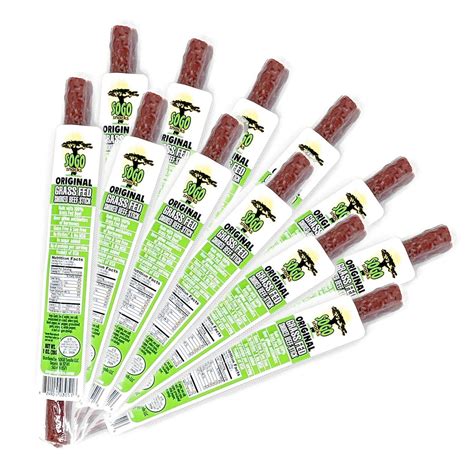 Original 100 Grass Fed Beef Sticks Sogo Snacks