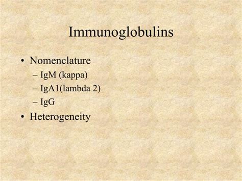 Immunoglobulin Structure And Function Ppt