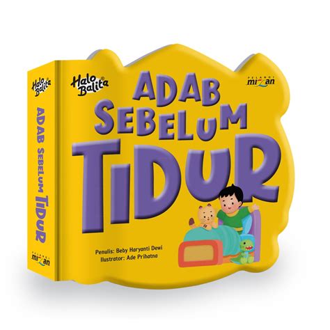 Jual Bentang PL Halo Balita Penuntun Adab Sebelum Tidur Boardbook