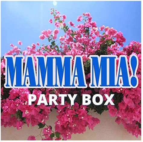 Mamma Mia Themed Party Decorations Box | Etsy