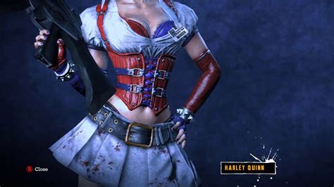 Batman Arkham Asylum Sexy Harley Quinn 360 Close Up On Details More