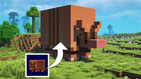 How To Build Armadillo Statue In Minecraft 120 Minecraft Tutorial