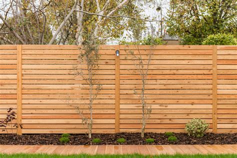 Siberian Larch Fencing 1 Contemporary Landscape London By