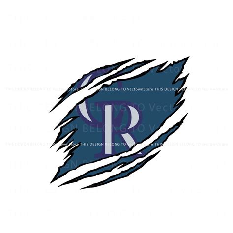 Colorado Rockies Logo SVG Sport Logo SVG Digital File