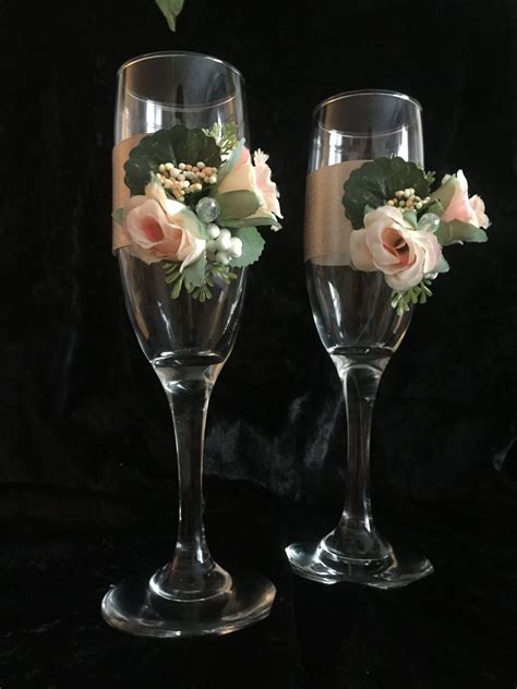 Wedding Toasting Flutes Champagne Glasses Wedding T Bridal