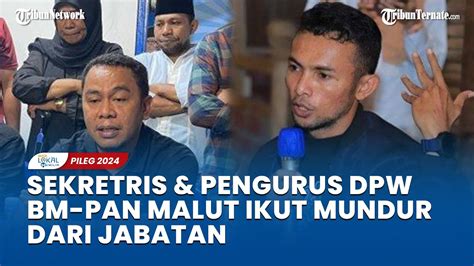 Usai Iskandar Idrus Sekertaris Dan Pengurus Dpw Bm Pan Maluku Utara