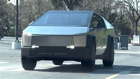 Tesla Cybertruck Spotted Minus Massive Windscreen Wiper Spindle